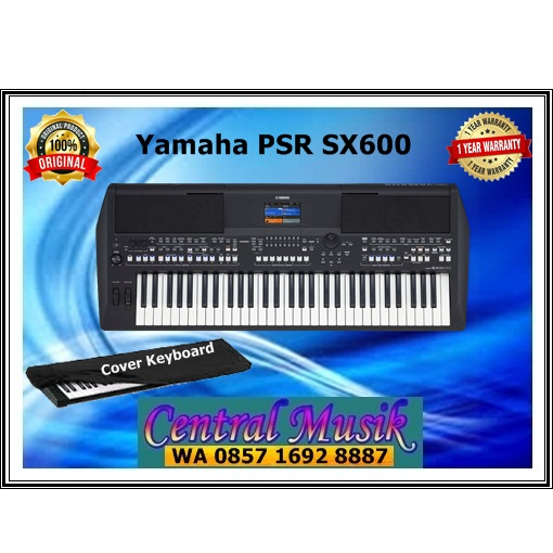 Yamaha PSR SX600 / PSR SX 600 / SX-600 Garansi resmi 1th
