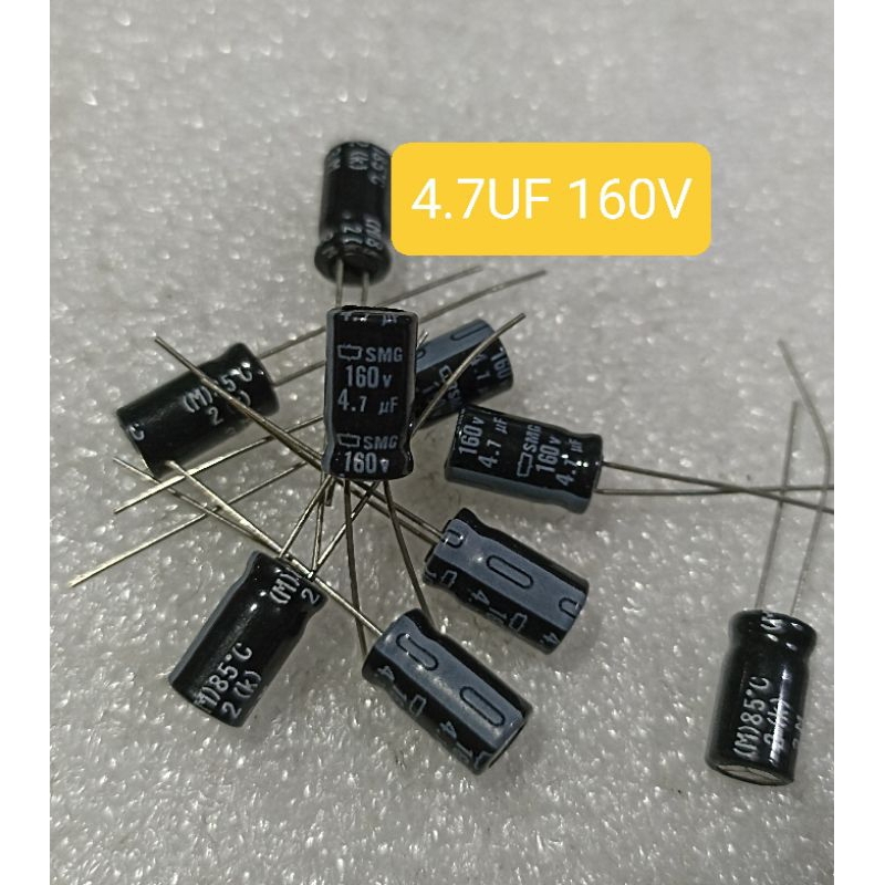 ELCO 4.7UF 160V ELKO 4.7 UF 160 VOLT 4.7UF 160VOLT