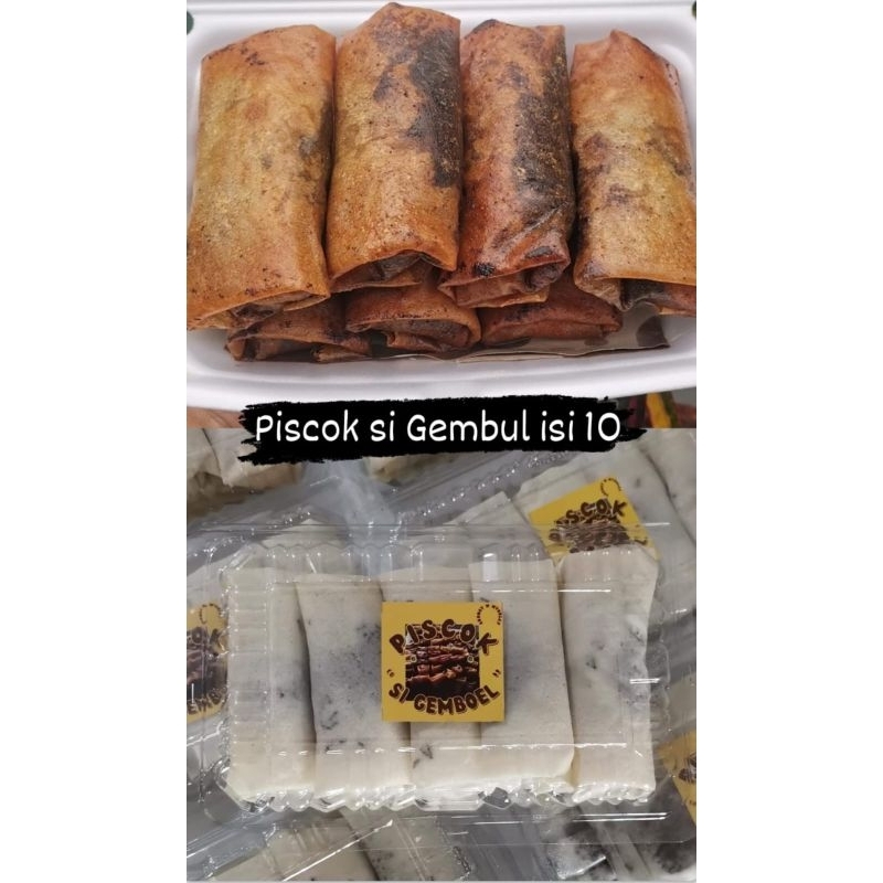

piscok gemboel / pisang coklat frozen /piscok