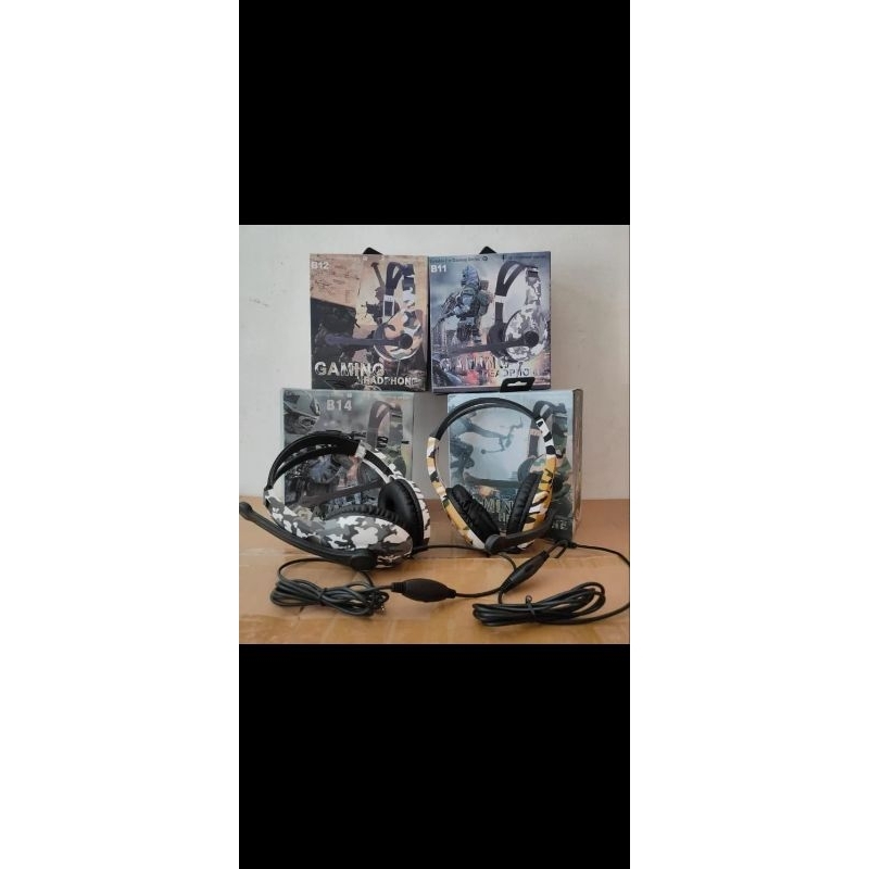 headphone bando gaming heatset gaming game