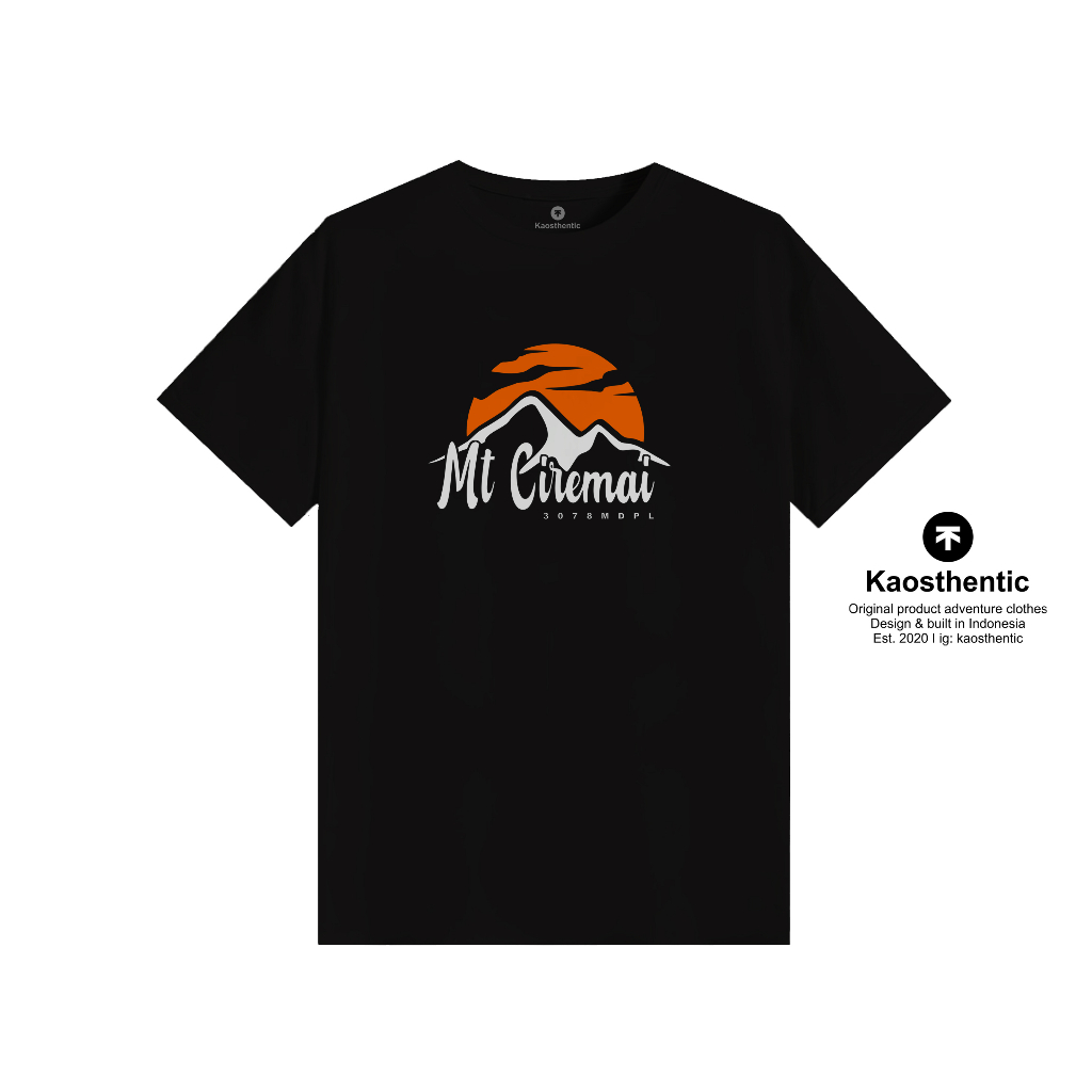 KAOS GUNUNG - T SHIRT CIREMAI - BAJU DISTRO PENDAKI