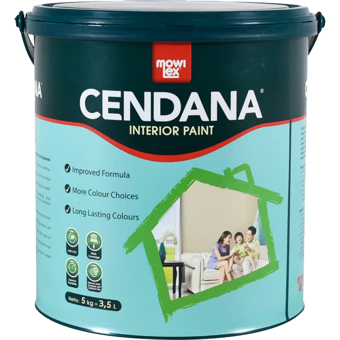 MOWILEX CENDANA INTERIOR PUTIH E1000 5KG TINTING