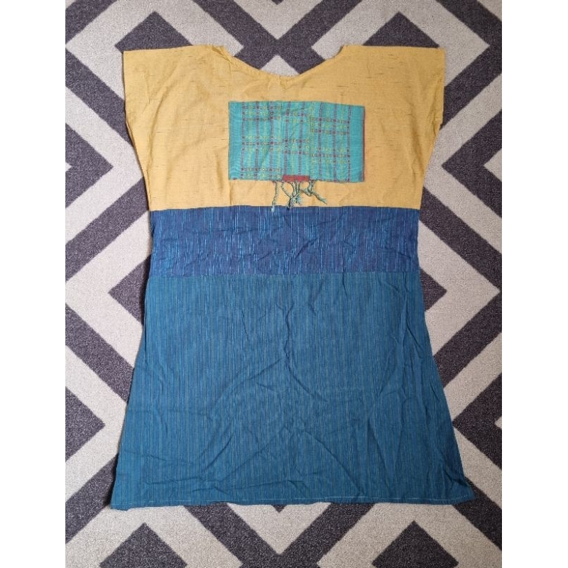 Like New Midi Dress Wanita Oerip Indonesia Tenun