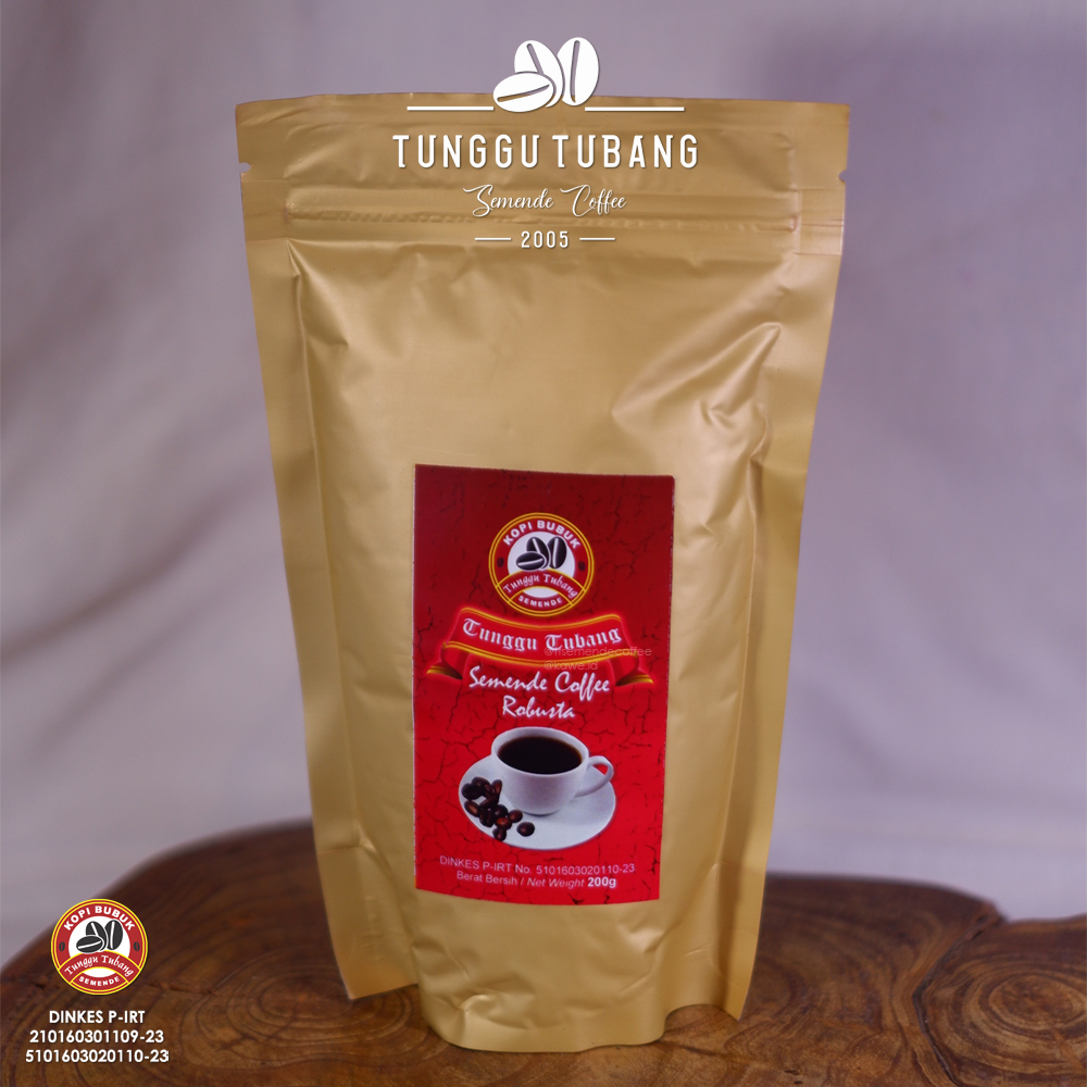 

Kopi Bubuk Semendo - Kopi Tunggu Tubang Semende - Robusta Premium 200 gram