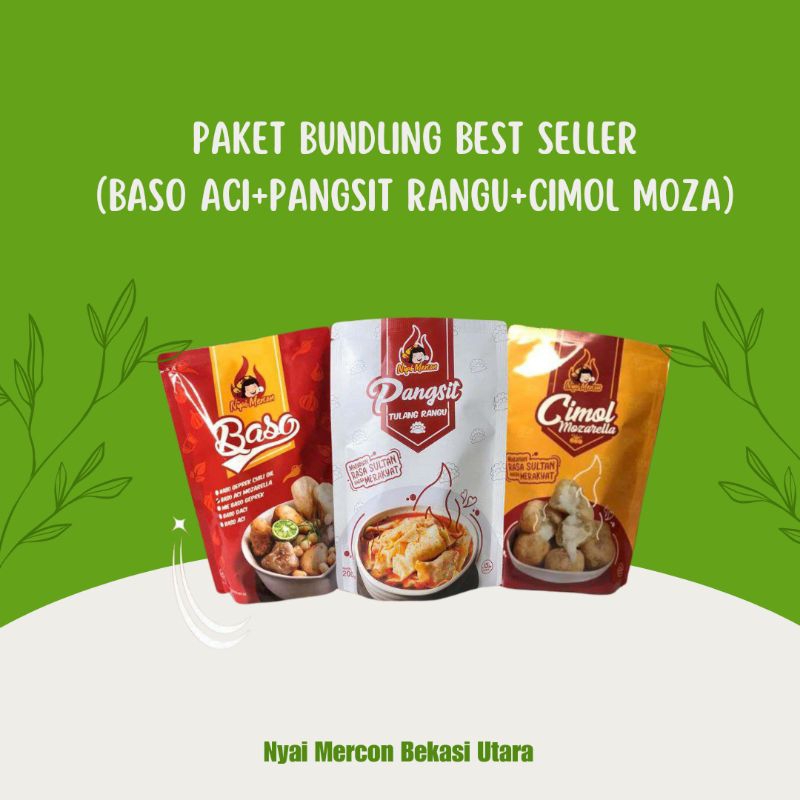 

Nyai Mercon Paket Bundling Viral(baso Aci+tulang Rangu+cimol moza)