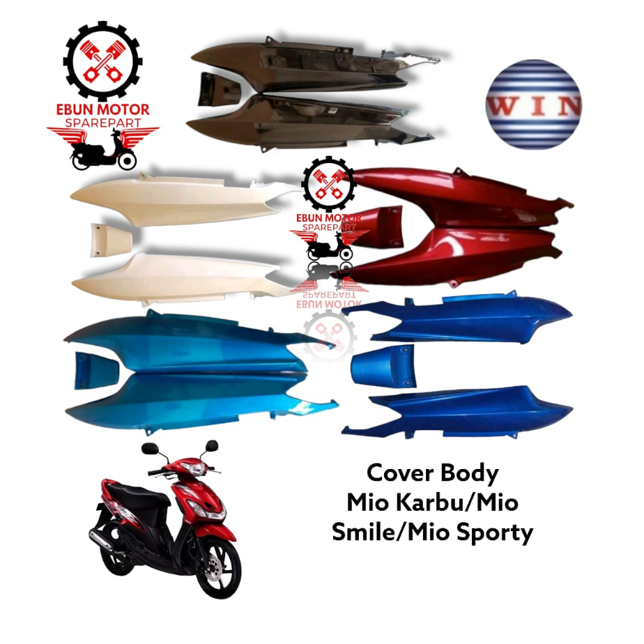 WIN Cover Body Besar Mio Karbu/ Mio Sporty/ Mio Smile