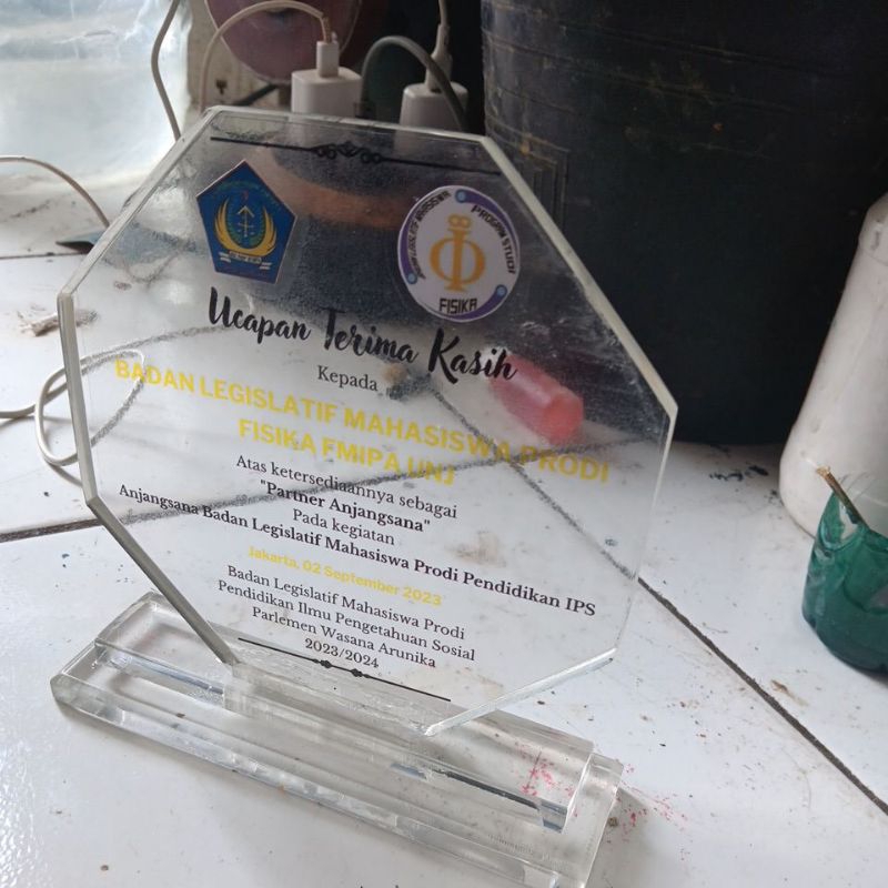 plakat Akrilik 10 mm