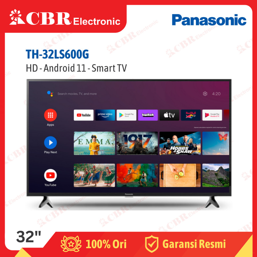 TV Panasonic 32 Inch LED 32LS600G (HD - Android 11 - Smart TV)
