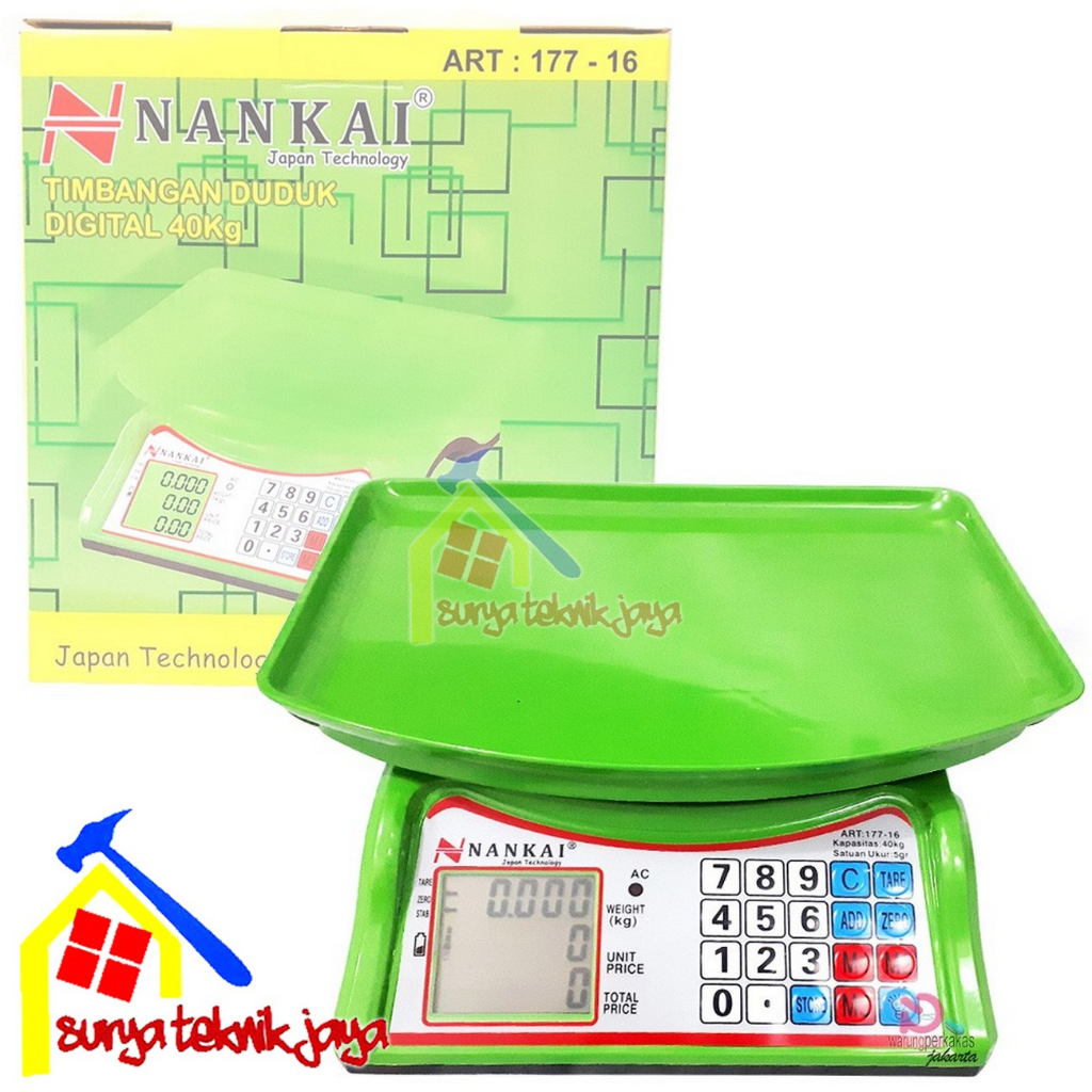 Timbangan Duduk Digital 40KG NANKAI / Timbangan ACS DIGITAL NANKAI 40 KG