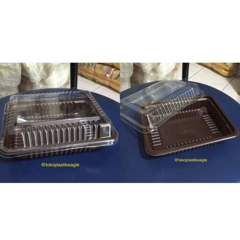 [isi 50pcs] Mika Brownies S / Mika kue Brownies S