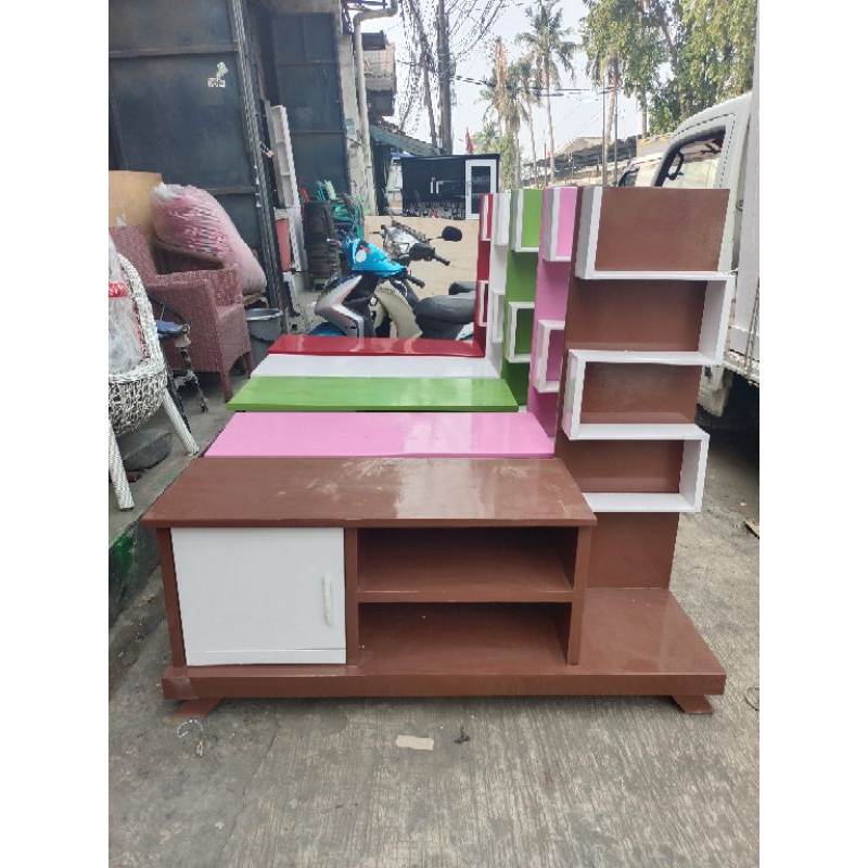 Bupet tv meja tv minimalis rak tv lemari pajangan murah