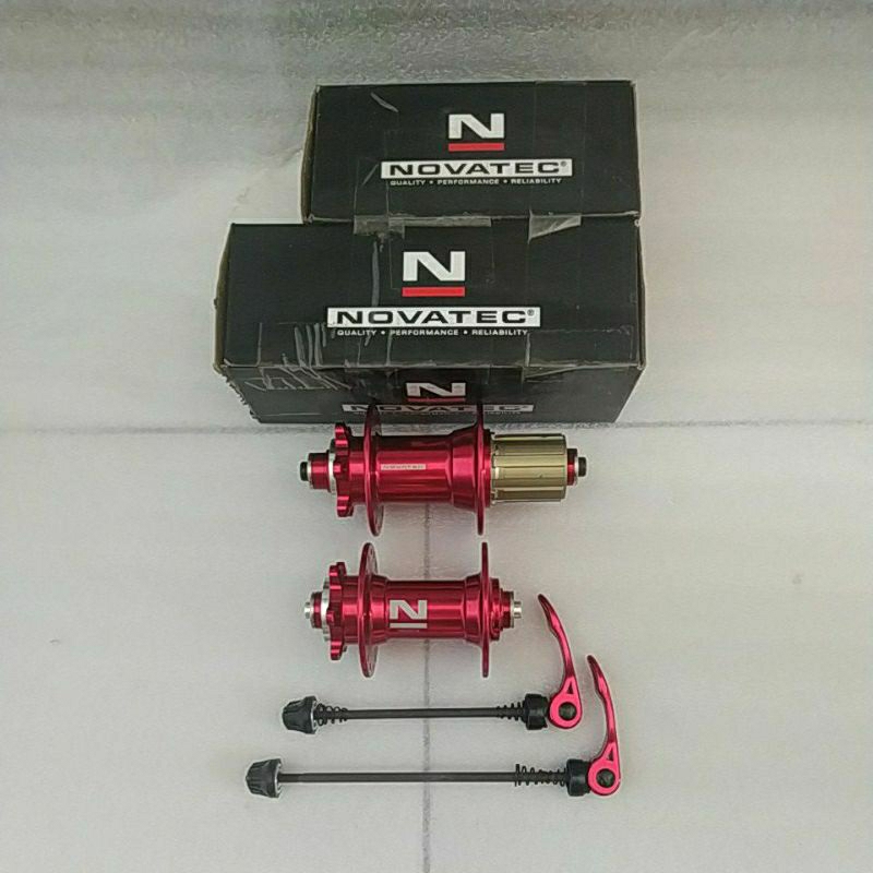 Hub Freehub Sepeda Novatec D041SB - D042SB 32H (4 Bearing Jangkrik - Quick Release)