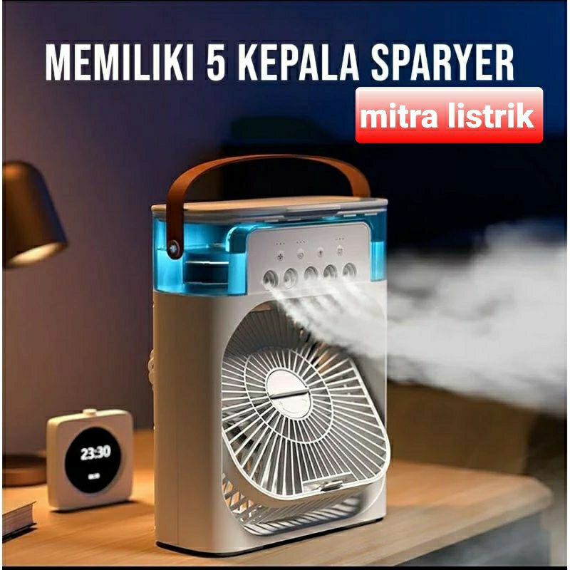 Kipas Pendingin Mini AC Portable Air Cooler Mobil Dan Ruangan | AC Portable Air Cooler AC Super warna random