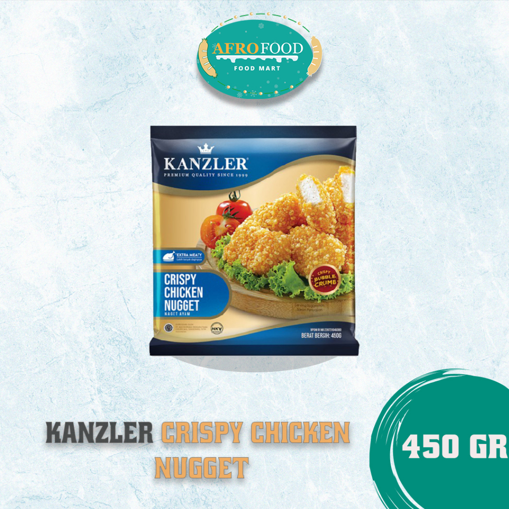 

Kanzler crispy chicken nugget 450gr