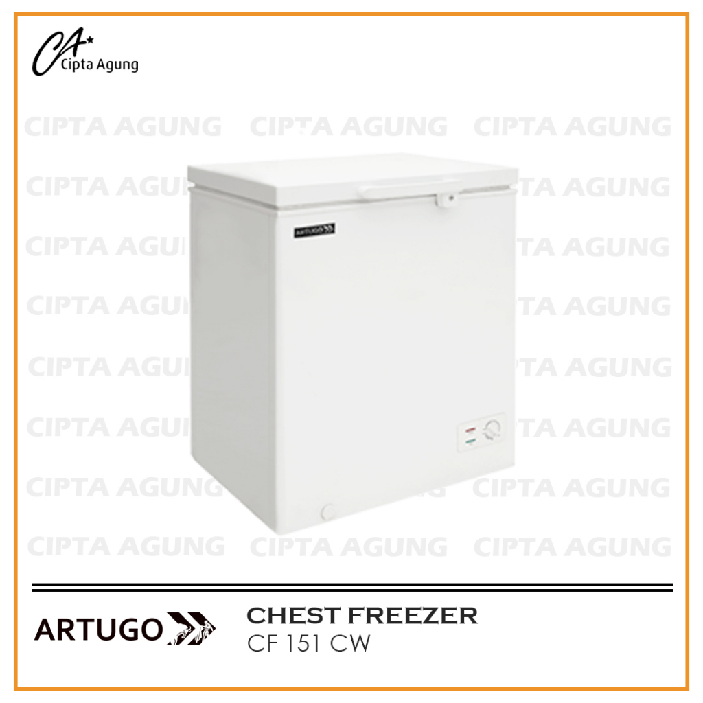ARTUGO Chest Freezer CF 151 CW 150 L - CF151CW - KHUSUS BANDUNG