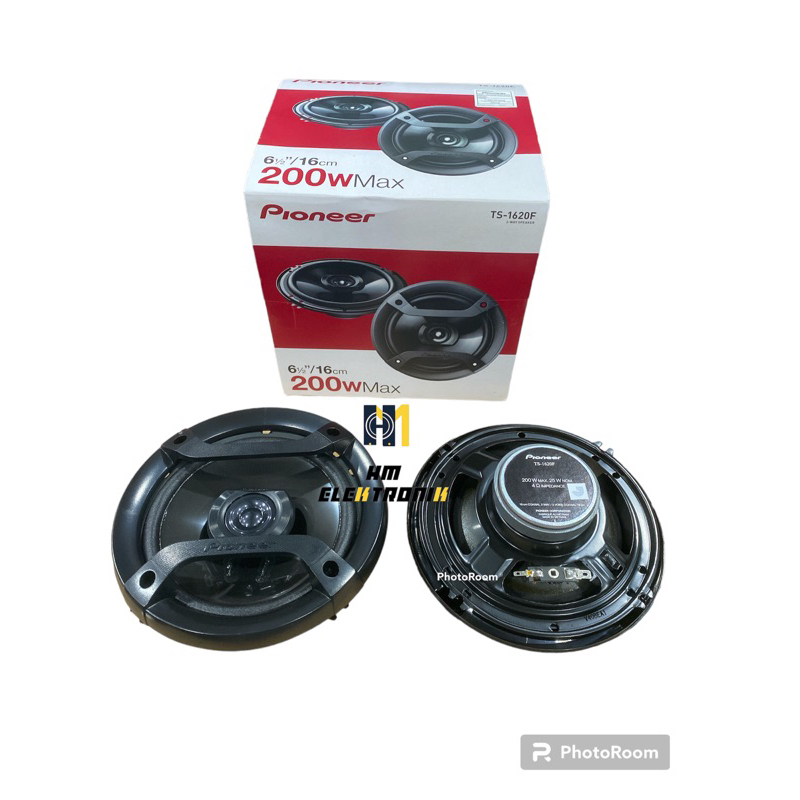 Pioneer Speaker Coaxial 2 Way Pioneer TS-1620F Pintu mobil