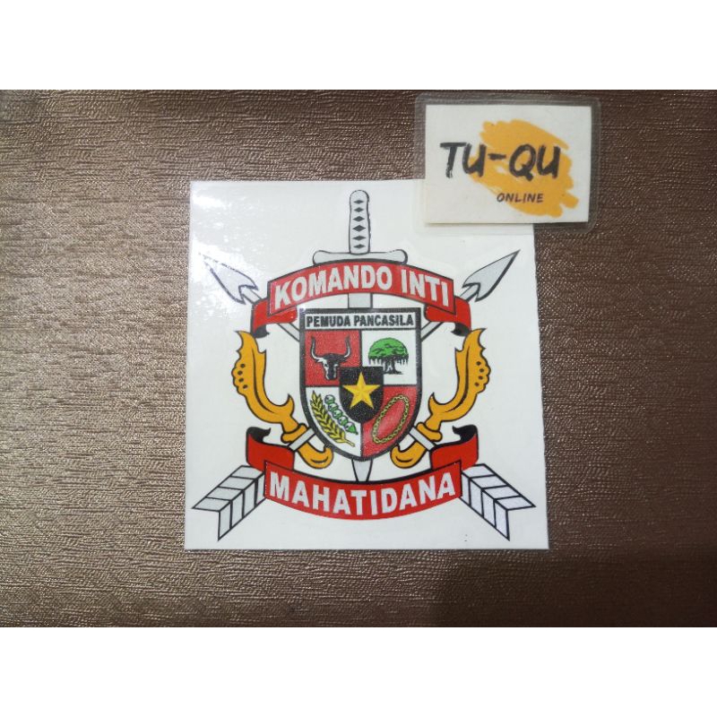 STICKER KOMANDO INTI MAHATIDANA