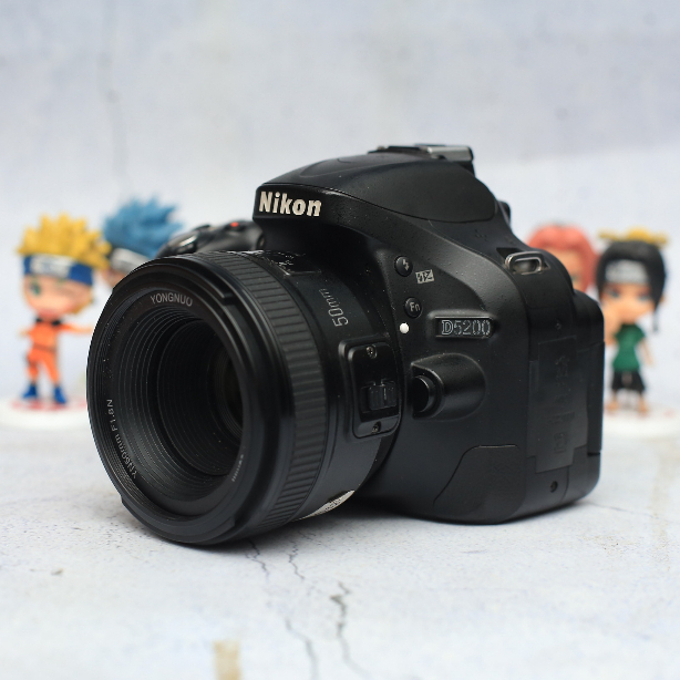 Nikon D5200 Lensa Fix YN 50mm F1.8 Yongnuo Kamera DSLR Original  - Paket Bokeh