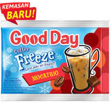 

GOOD DAY FREEZE MOCAFRIO 1 RENCENG ISI 10 PCS