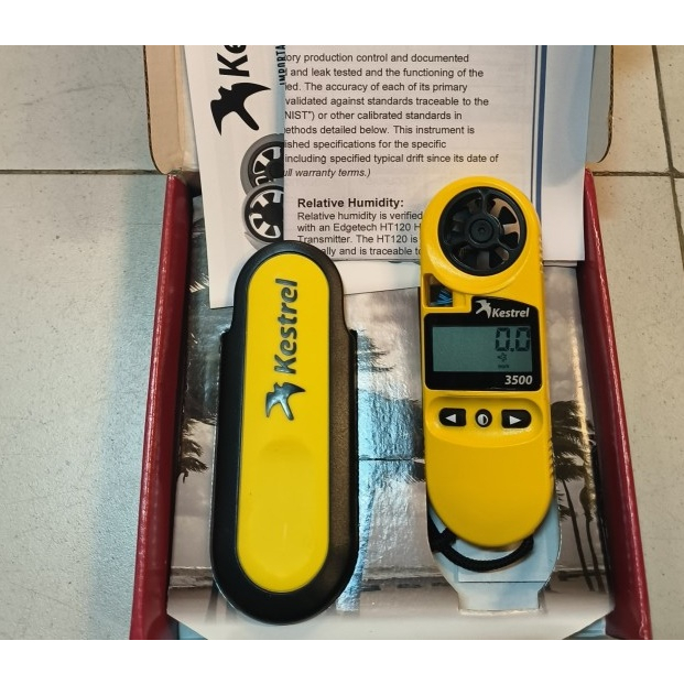 pocket weather meter anemometer baro multifungsi