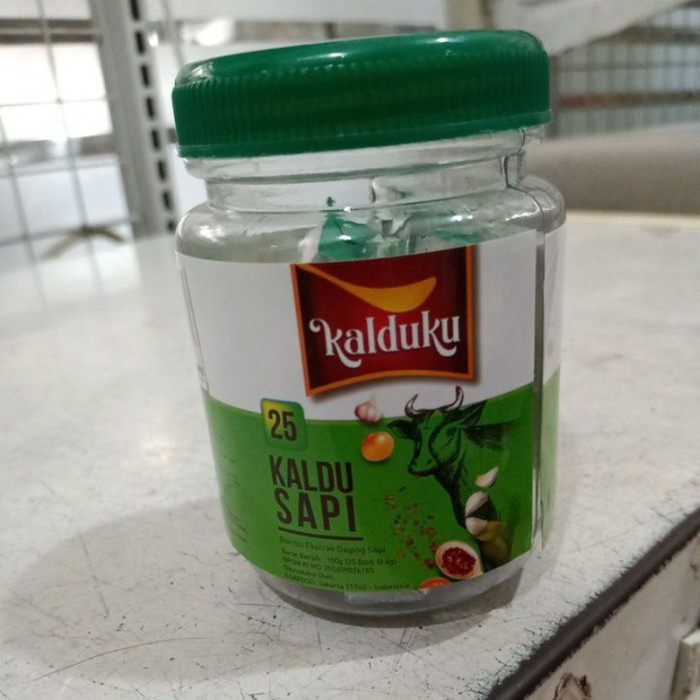 

KalduKu Kaldu Sapi 100gr Toples isi 25 blok 4gr