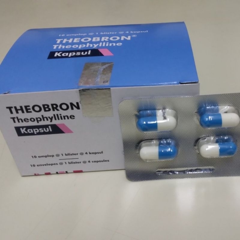 theobron strip isi 4 tablet / obat asma / obat sesak / asmasolon / asmasoho / neonapacin