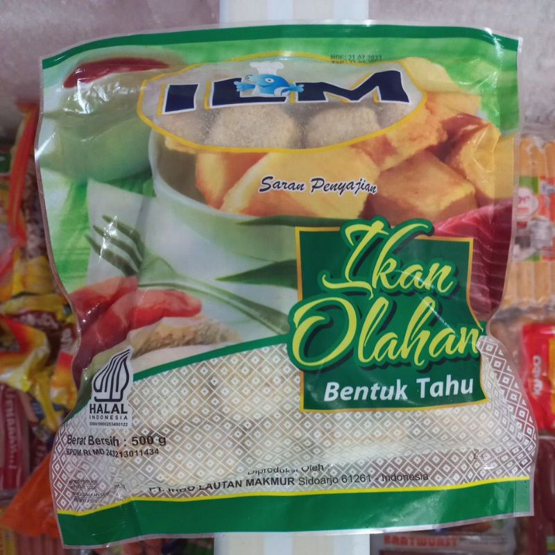 

ILM Ikan Olahan Bentuk Tahu 500g