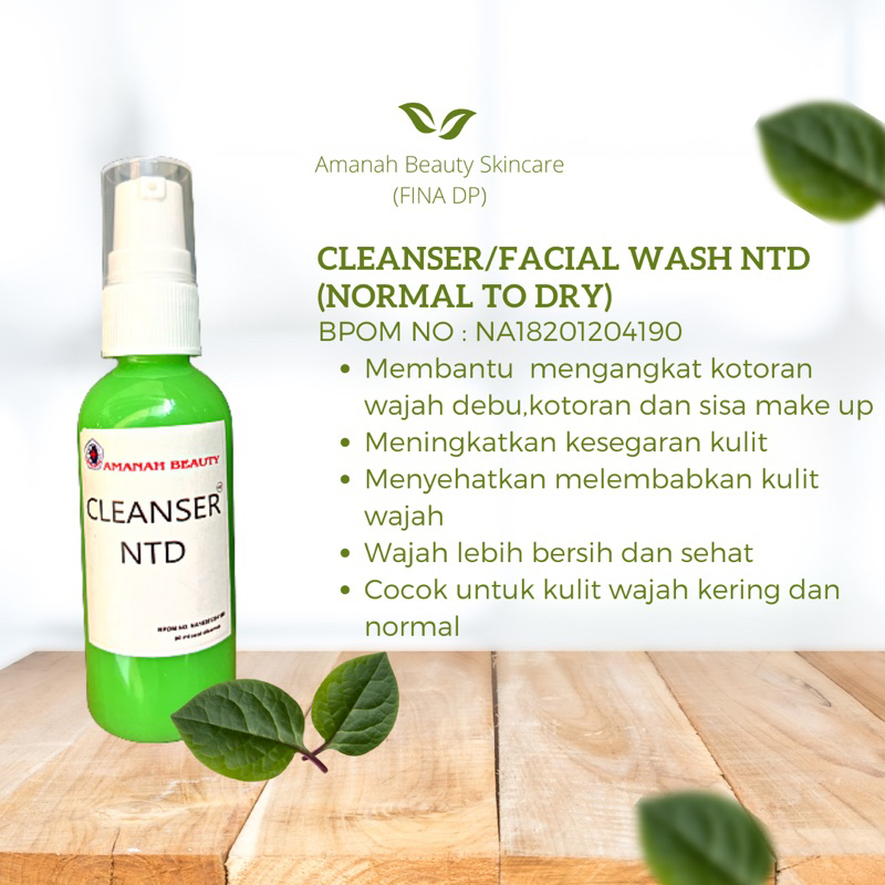 CLEANSER /FACIAL WASH NTD NORMAL TO DRY