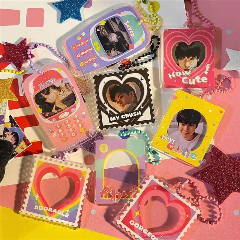 [Selcyshine] Acrylic Keychain Frame 1 Side / Kolbuk Keychain / Kecyhain Frame (Baca Deskripsi)