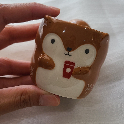 Mini Mug Starbucks Squirrel Demitasse 3oz