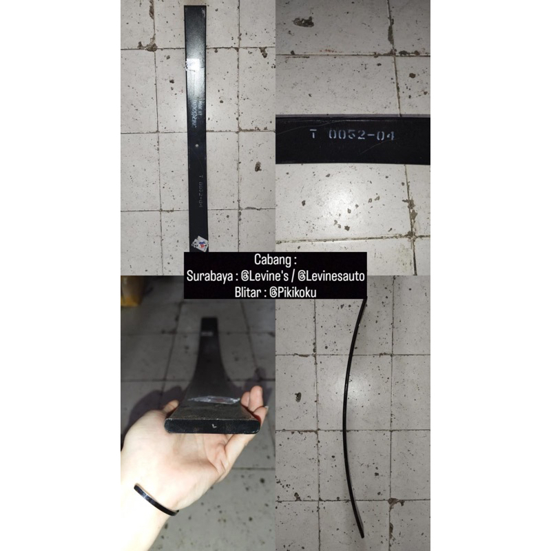 per belakang rino nomer 4 t52-04 merk indospring / per induk belakang rino nomer 4 / per daun rino b