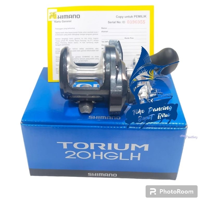 Reel Shimano TORIUM 20HGLH Left Handle Katrol Kiri OH Overhead 20HGLH BEST SELLER
