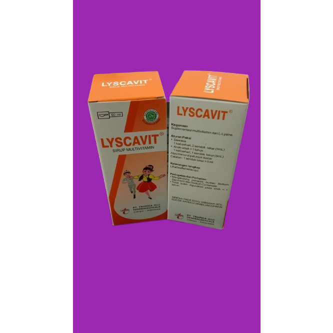 LYSCAVIT SIRUP 60ML MULTIVITAMIN