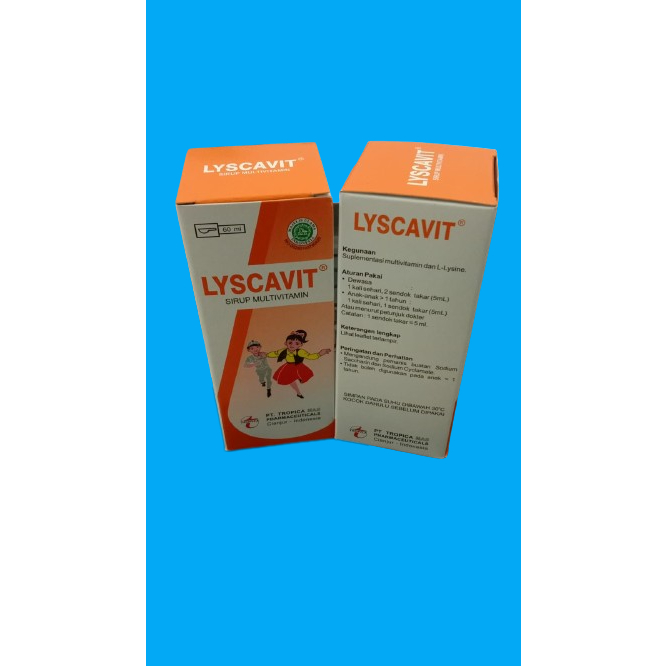 LYSCAVIT (MULTIVITAMIN) SIRUP 60ML