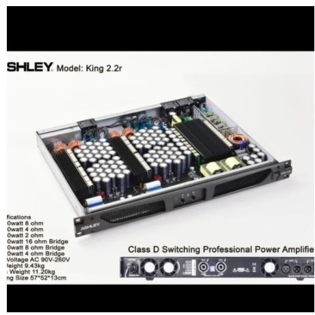.Power Amplifier Ashley King 2.2R / King2.2R / King-2.2 R ORIGINAL