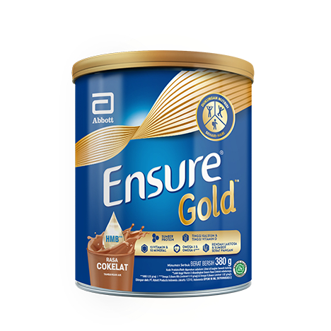 

SUSU ENSURE GOLD RASA COKLAT 380 GR MEMENUHI NUTRISI UNTUK DEWASA