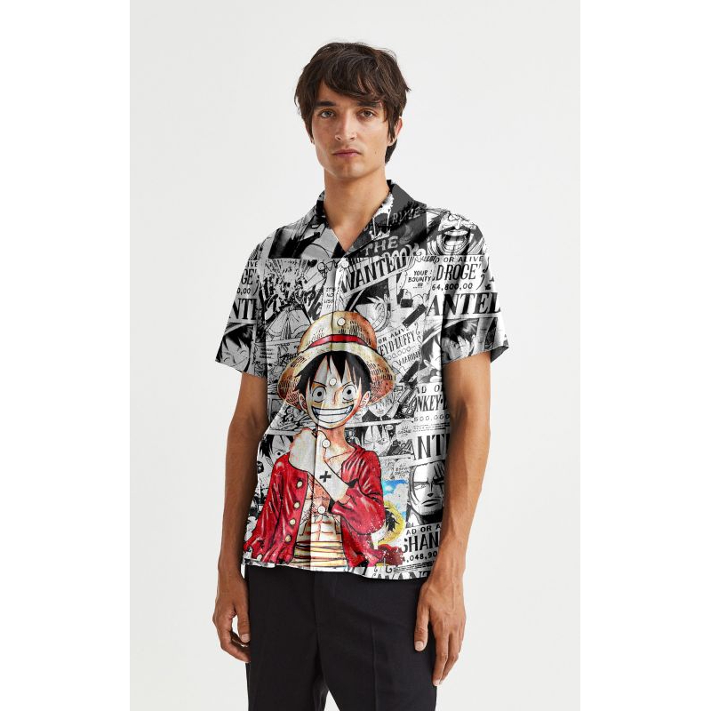 KEMEJA FULLPRINT ANIME /SPOON