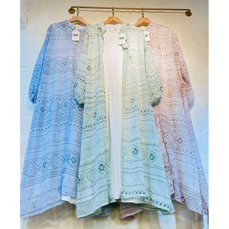 mimita.fashion outer set gamis wanita dress wanita inner set outer