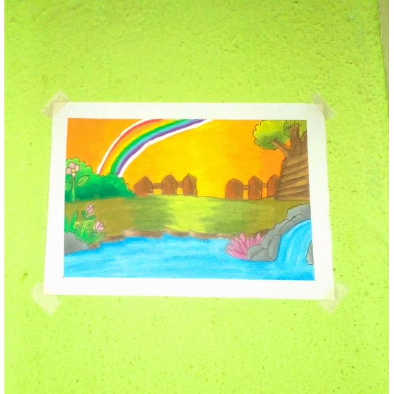 

Gambar pemandangan sunset