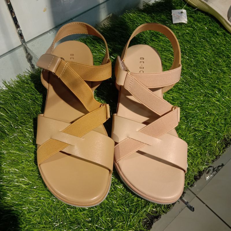 SANDAL FLAT TALI GLADIATOR WANITA BAHAN PREMIUM PRODUK ORIGINAL BRAND BE.BOB || SANDAL TALI WANITA B