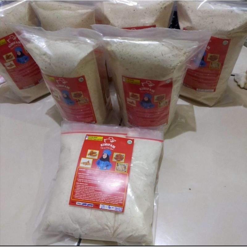 

Tepung biang fried chicken premium 1kg. untuk 10kg trigu murni