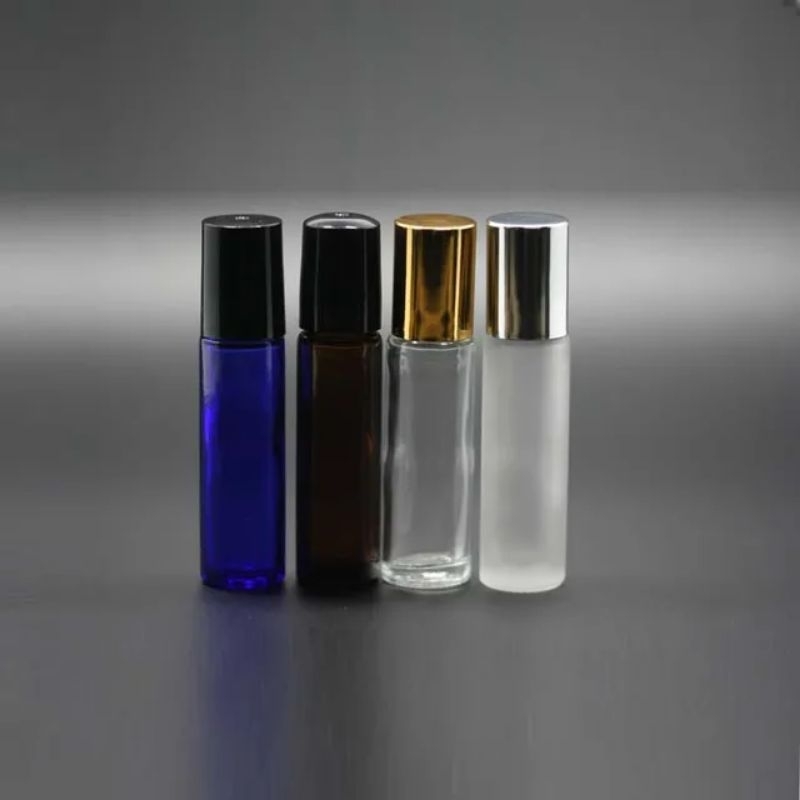 Botol roll on kaca tebal 10ml