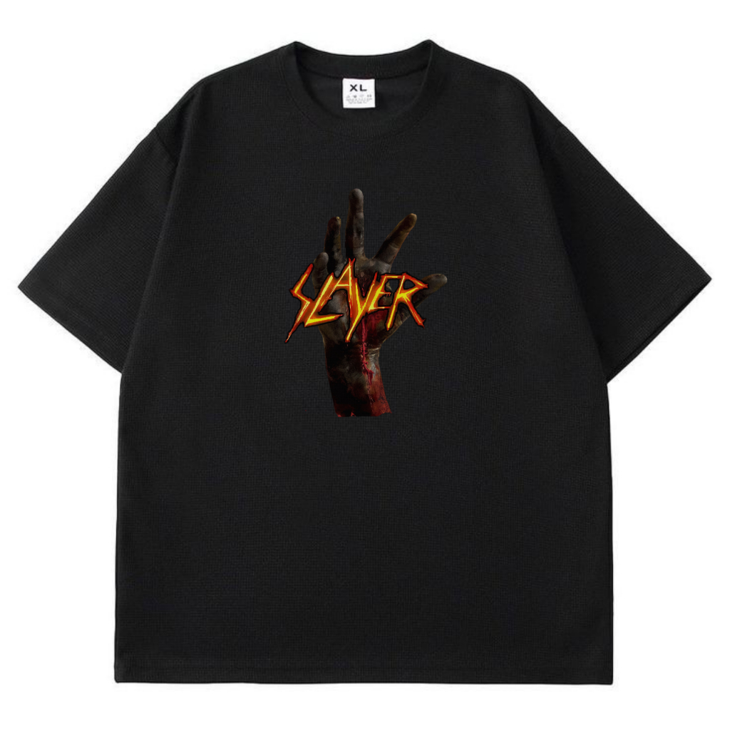 Baju Kaos Band Slayer/Kaos Band/Baju T-shirt Distro Slayer Band/T-shirt Band Slayer/Kaos Distro Pria