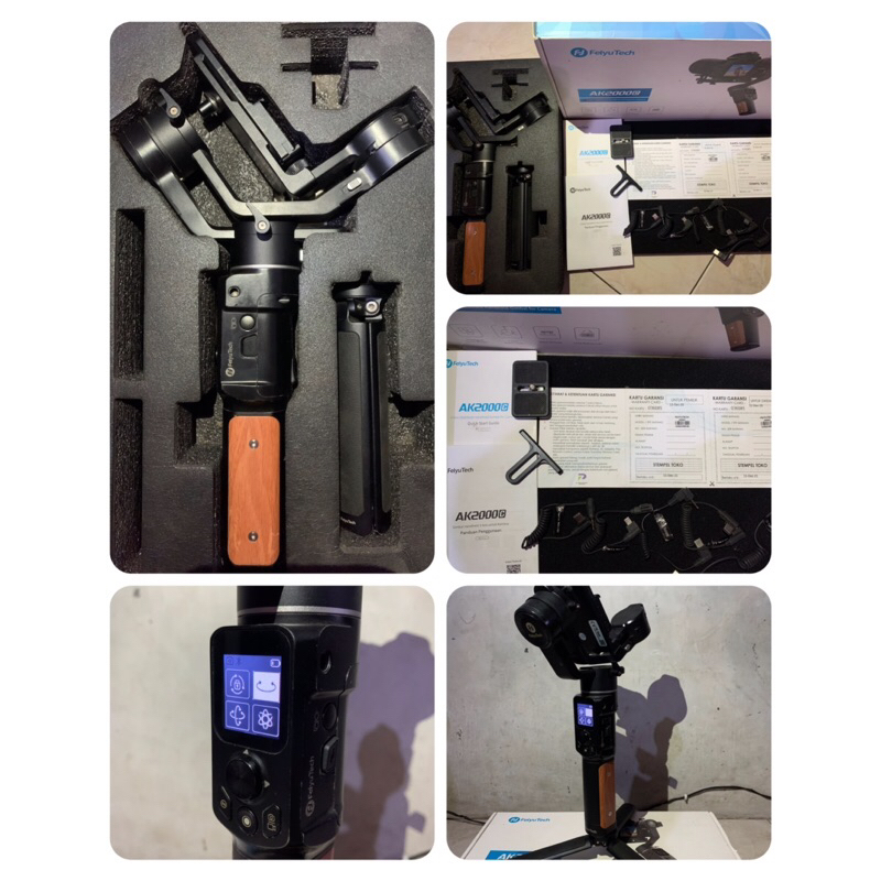 Gimbal Stabilizer Feiyutech AK2000C bekas/second tangan pertama