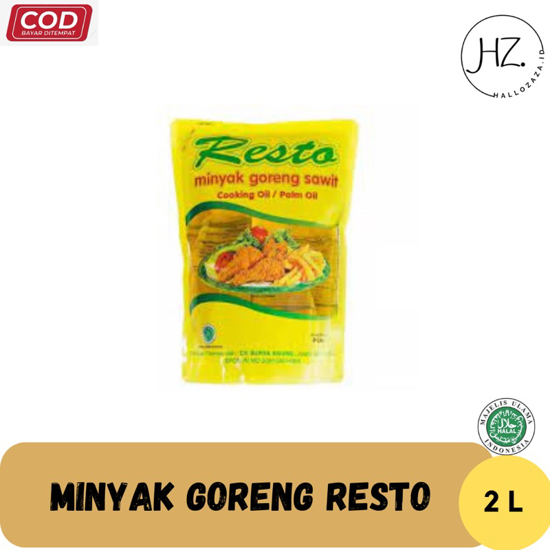 

(COD) MINYAK GORENG RESTO 2L