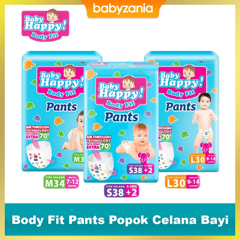 baby happy pampers M32 L28 XL24