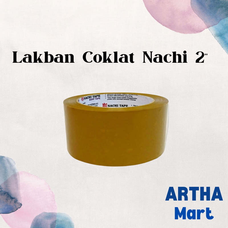 

NACHI - Lakban OPP Coklat 2 inch 48mm x 90yard - Rol