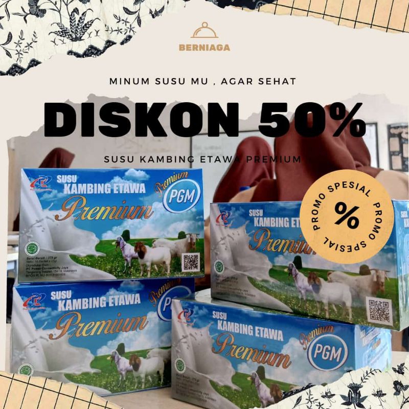 

SUSU KAMBING ETAWA PREMIUM (PGM)