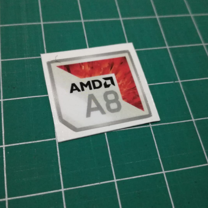 Stiker AMD A8