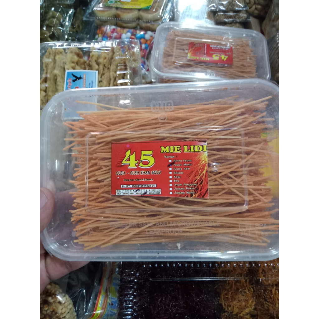 

mie lidi balado 100 gram